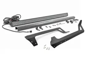 Rough Country - 80504 | Rough Country LED Light Mounts Kit For Jeep Wrangler JK | Spectrum Series Light - Image 1