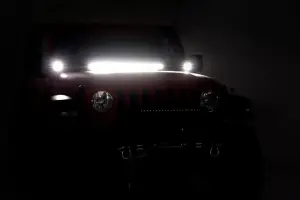 Rough Country - 80054 | Rough Country LED Hood Kit For Jeep Gladiator JT/Wrangler JL | Spectrum Series - Image 6