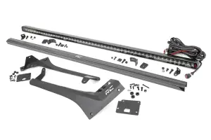 80065 | Rough Country LED Light Kit For Jeep Gladiator JT/Wrangler JL | Spectrum Series Light, Single Row
