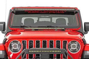 Rough Country - 80065 | Rough Country LED Light Kit For Jeep Gladiator JT/Wrangler JL | Spectrum Series Light, Single Row - Image 6