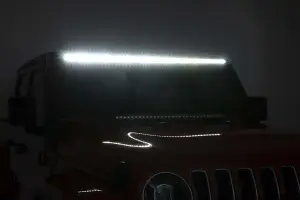 Rough Country - 80065 | Rough Country LED Light Kit For Jeep Gladiator JT/Wrangler JL | Spectrum Series Light, Single Row - Image 7