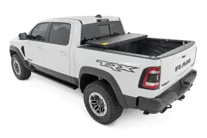 Rough Country - 47320550A | Rough Country Hard Low Profile Bed Cover (2019-2024 Ram 1500 | 2021-2024 TRX | 5'7" Bed NO Rambox) - Image 4
