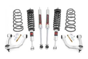 76642 | Rough-Country 3 Inch Lift Kit | Upper Control Arms | RR Coils | M1 Struts | Toyota 4Runner (10-23)