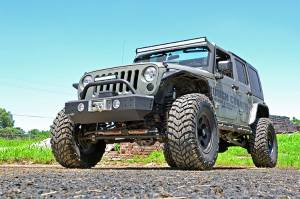 Rough Country - 70504BLDRL | Rough Country LED Light | Windshield Mnt | 50" Black Dual Row | White DRL | Jeep Wrangler JK (07-18) - Image 4