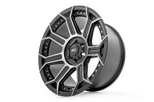 Rough Country - 89200912 | Rough Country 89 Series Wheel | One-Piece / Black Machined Gunmetal / 20x9 / 6x5.5 / +18mm - Image 3