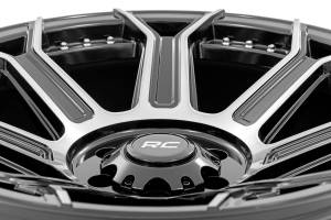 Rough Country - 89200912 | Rough Country 89 Series Wheel | One-Piece / Black Machined Gunmetal / 20x9 / 6x5.5 / +18mm - Image 5