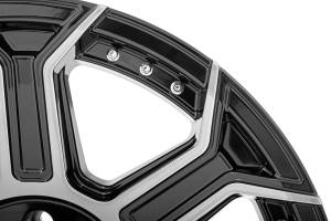 Rough Country - 89200912 | Rough Country 89 Series Wheel | One-Piece / Black Machined Gunmetal / 20x9 / 6x5.5 / +18mm - Image 6