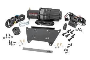 Rough Country - 92065 | Rough Country Winch Mount For Polaris Ranger 1000 / Ranger XP 1000 | With RS4500S Winch - Image 1