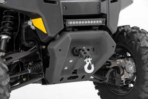 Rough Country - 92071 | Rough Country Winch Plate For Can-Am Defender HD8 / HD9 / HD10 | With RS4500S Winch - Image 4