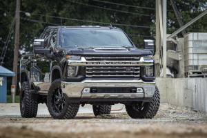 Rough Country - 95830RED | Rough Country 3 Inch Lift Kit Red Control Arms N3 Shocks (2020-2025 Silverado, Sierra 2500 HD Without Factory Rear Overloads) - Image 10