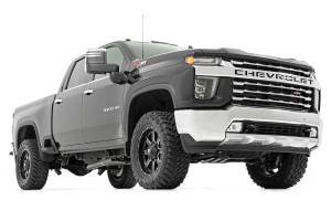 Rough Country - 95830RED | Rough Country 3 Inch Lift Kit Red Control Arms N3 Shocks (2020-2025 Silverado, Sierra 2500 HD Without Factory Rear Overloads) - Image 3