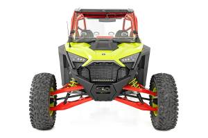 Rough Country - 98202210 | Rough Country Scratch Resistant Vented Full Windshield For Polaris RZR Pro / Turbo R | Models With Bolt-on Roof - Image 2