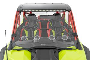 Rough Country - 98202210 | Rough Country Scratch Resistant Vented Full Windshield For Polaris RZR Pro / Turbo R | Models With Bolt-on Roof - Image 4