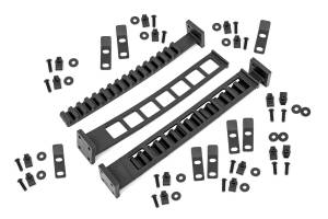 Rough Country - 99066 | Rough Country Rubber Molle Panel Clamp Kit | Up to 15" | 2 Clamp Sets - Image 1