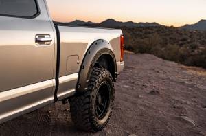 Rough Country - A-F21112-G1 | Rough Country Defender Fender Flares For Ford F-250 / F-350 Super Duty (2017-2022) | Absolute Black - Image 10