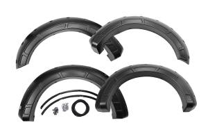 A-F21112-M7 | Rough Country Defender Fender Flares For Ford F-250 / F-350 Super Duty (2017-2022) | Carbonized Gray