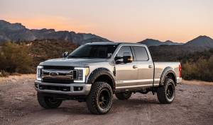 Rough Country - A-F21112-UM | Rough Country Defender Fender Flares For Ford F-250 / F-350 Super Duty (2017-2022) | Agate Black - Image 10