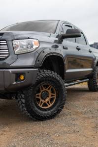 Rough Country - A-T11411-1D6 | Rough Country Defender Pocket Fender Flares For Toyota Tundra 2WD/4WD (2014-2021) | Silver Sky Metallic - Image 6