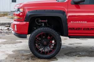 Rough Country - F-C11412B-GAN | Rough-Country Pocket Fender Flares | 6'7" & 8' Bed | GAN Silver Ice Metallic | Chevrolet Silverado 1500 (14-18)/2500HD - Image 7