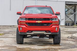 Rough Country - F-C11412B-GAN | Rough Country Pocket Fender Flares Chevrolet Silverado 1500 (2014-2018) / 2500 HD (2015-2019) | 6'7 & 8' Bed, Flat Silver Ice Metallic - Image 13
