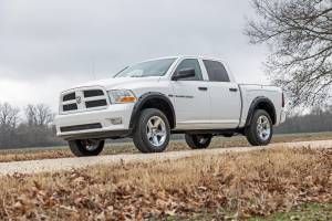 Rough Country - F-D10911B-GW7 | Rough-Country Pocket Fender Flares | Both Bumpers | GW7 Bright White | Ram 1500 2WD/4WD - Image 2