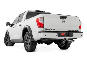 Rough Country - F-N101705A-K23 | Rough-Country Traditional Pocket Fender Flares | Crew | K23 Brilliant Silver | W/O Emblem | Nissan Titan (17-23) - Image 5