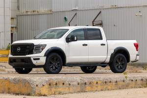 Rough Country - F-N101705A-K23 | Rough-Country Traditional Pocket Fender Flares | Crew | K23 Brilliant Silver | W/O Emblem | Nissan Titan (17-23) - Image 7