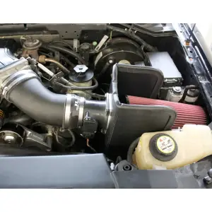 BAI2-FL-9904 | S&B Filters JLT BIG Air Intake Kit (1999-2004 F150 Lightning | 2002-2003 F150 Harley) Cotton Cleanable Red