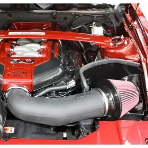 S&B Filters - CAI2-FMG-11 | S&B Filters JLT Series 2 Cold Air Intake Kit (2011-2014 Mustang GT 5.0, Boss) Cotton Cleanable Red - Image 6