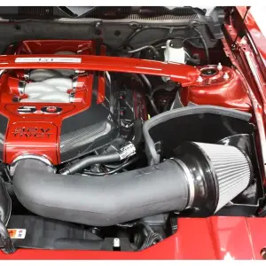 CAI2-FMG-11D | JLT Series 2 Cold Air Intake Kit (2011-2014 Mustang GT 5.0, Boss) Dry Extendable White
