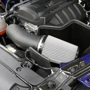 CAI-FME-15-1D | S&B Filters JLT Cold Air Intake Kit (2021-2023 Mustang EcoBoost 2.3L) Dry Extendable White