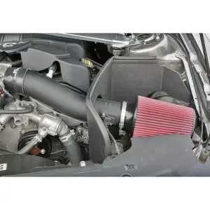 S&B Filters - CAI-FMV6-11 | S&B Filters JLT Cold Air Intake Kit (2011-2014 Mustang V6) Cotton Cleanable Red - Image 2