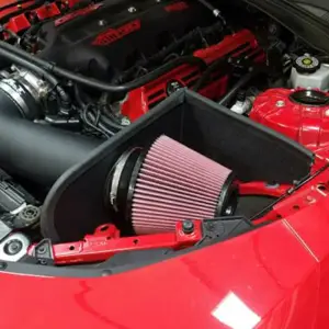 S&B Filters - CAIP-CC1662 | S&B Filters JLT Cold Air Intake Kit (2016-2023 Camaro SS 6.2L) Cotton Cleanable Red - Image 2