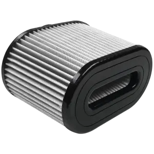KF-1049D | S&B Filters Air Filter For Intake Kits 75-5016D, 75-5023D Dry Extendable White