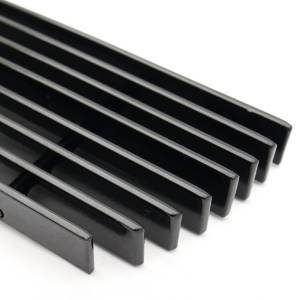 T-Rex Billet - 25211B | T-Rex Billet Series Grille | Horizontal | Aluminum | Black | 1 Pc | Insert | Bumper - Image 4