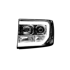 Recon Truck Accessories - 264271CLC | Projector Headlights OLED Halos & DRL Clear/Chrome (2007-2013 Sierra 1500, 2500 HD, 3500 HD) - Image 3