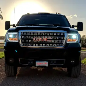 Recon Truck Accessories - 264271CLC | Recon Projector Headlights OLED Halos & DRL Clear/Chrome (2007-2013 Sierra 1500, 2500 HD, 3500 HD) - Image 5