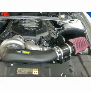 JLTAB-FMGPV-11D | S&B Filters JLT Air Box Blow Through (2011-14 Mustang GT with Supercharger) Dry Extendable White