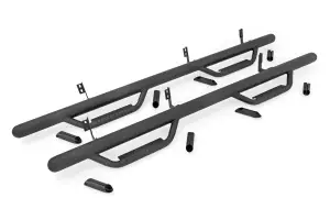 82001B | Rough Country Nerf Steps For Nissan Frontier 2/4WD | 2005-2024 | Cab Length, Crew Cab