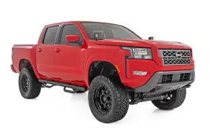 Rough Country - 82001B | Rough Country Cab Length Nerf Steps (2005-2024 Frontier 2WD/4WD | Crew Cab) - Image 8