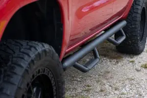 Rough Country - 82001B | Rough Country Cab Length Nerf Steps (2005-2024 Frontier 2WD/4WD | Crew Cab) - Image 2