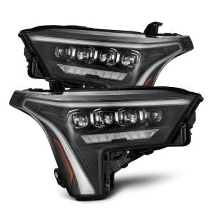 AlphaREX - 880862 | AlphaRex NOVA-Series LED Projector Headlights For Toyota Tundra/Sequoia (2022-2024) | White DRL | Black - Image 1