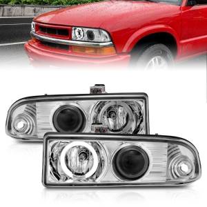 Anzo USA - 111016 | Anzo USA Projector Headlights w/ Halo Chrome (1998-2004 S10 Pickup, Blazer) - Image 6