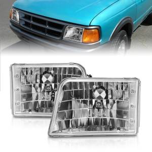 Anzo USA - 111036 | Anzo USA Crystal Headlights Chrome (1993-1997 Ranger) - Image 5