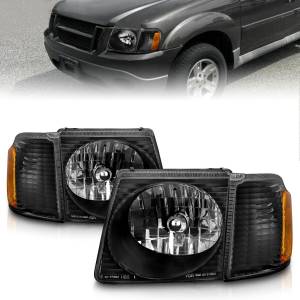 Anzo USA - 111041 | Anzo USA Crystal Headlights Black (2001-2005 Explorer Sport Trac) - Image 5