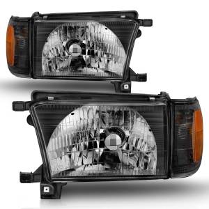 111077 | Anzo USA Crystal Headlights Black (1999-2002 4 Runner)