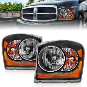 Anzo USA - 111110 | Anzo USA Crystal Headlights Black (2004-2006 Durango) - Image 5