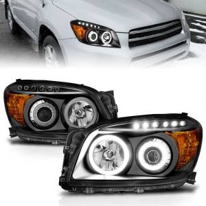 Anzo USA - 111120 | Anzo USA Projector Headlights w/ RX Halo Black (2006-2008 Rav4) - Image 5