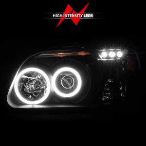 Anzo USA - 111132 | Anzo USA Projector Headlights w/ RX Halo Black 1 pc (1995-2001 Explorer) - Image 5