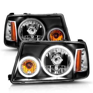 Anzo USA - 111152 | Anzo USA Crystal Headlights w/ RX Halo Black 1 pc (2001-2011 Ranger) - Image 2